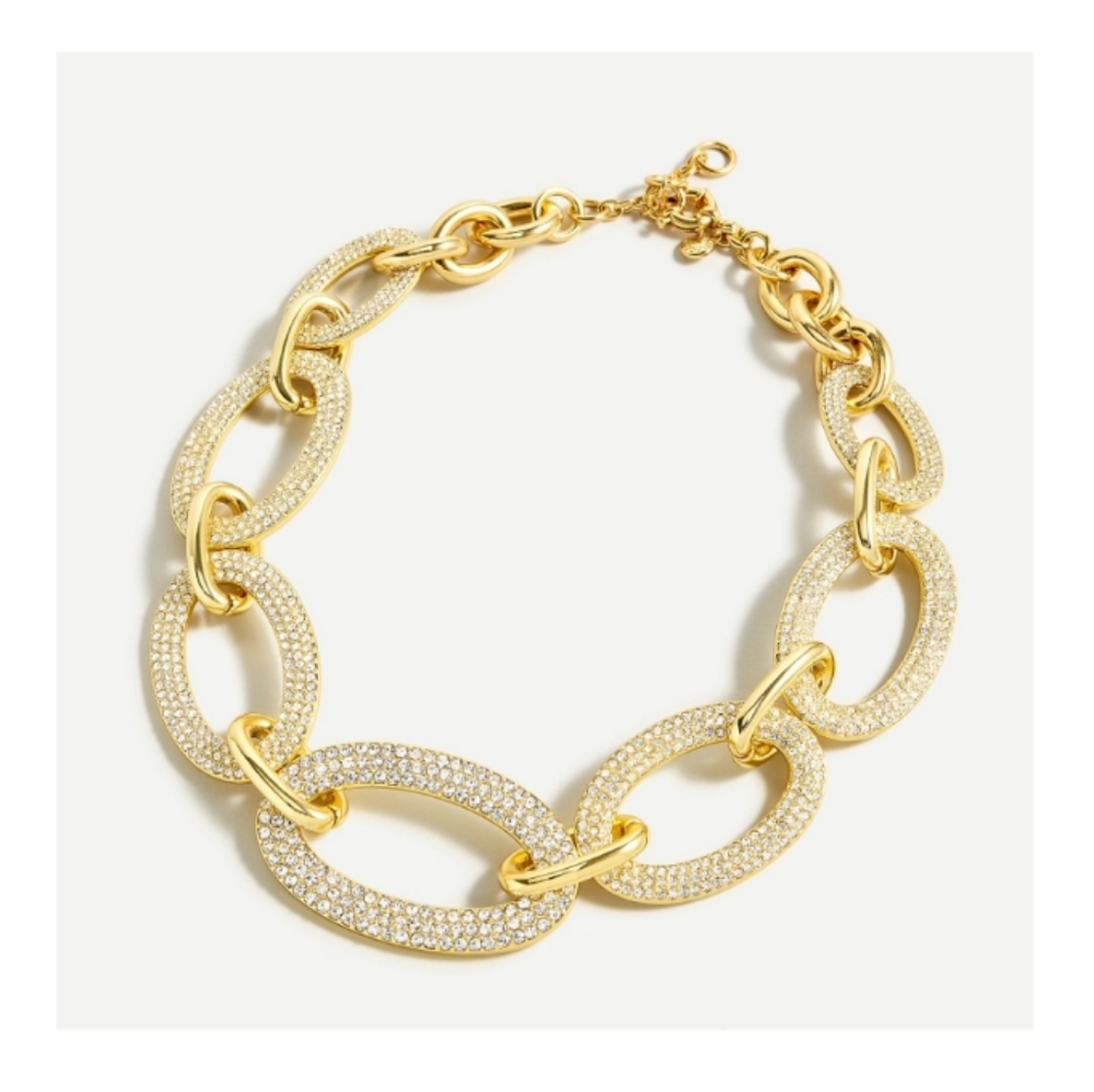 Pavé Link Necklace